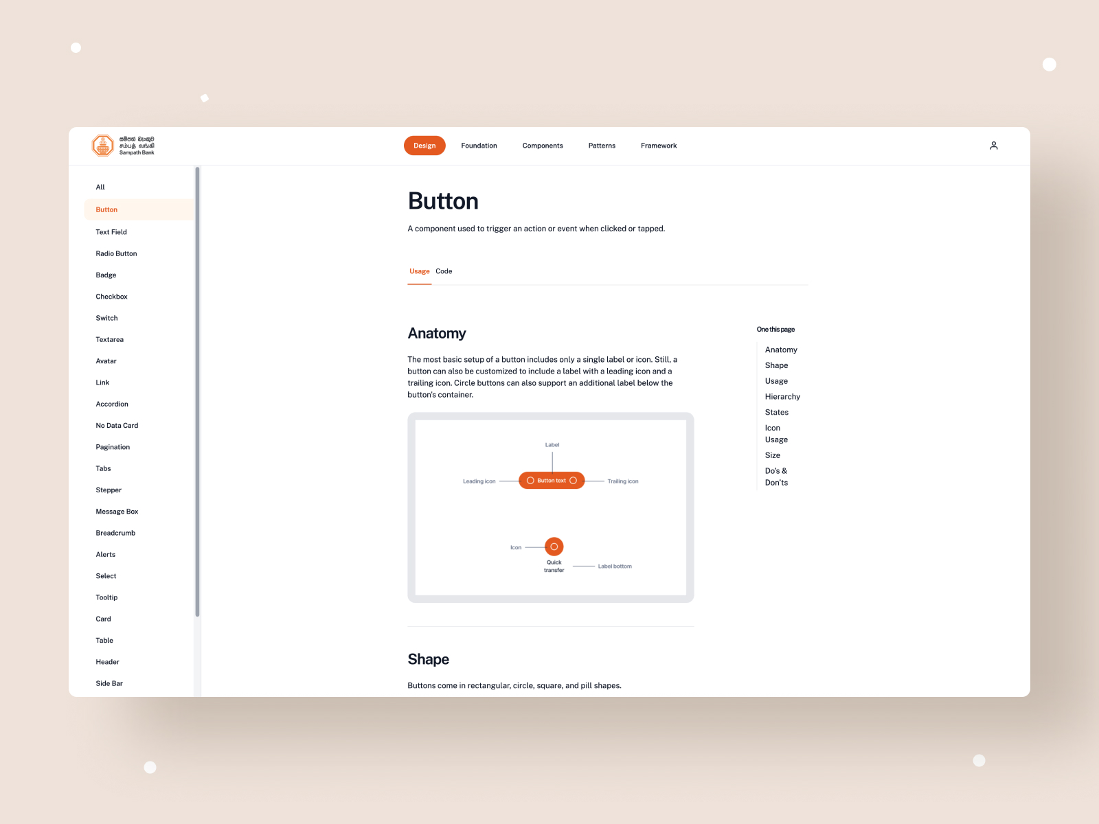 SIEF Component Example